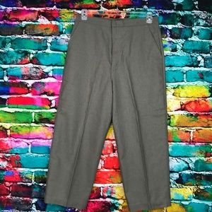 LEE Modern Gray Curvy Dress Chino Work Pants